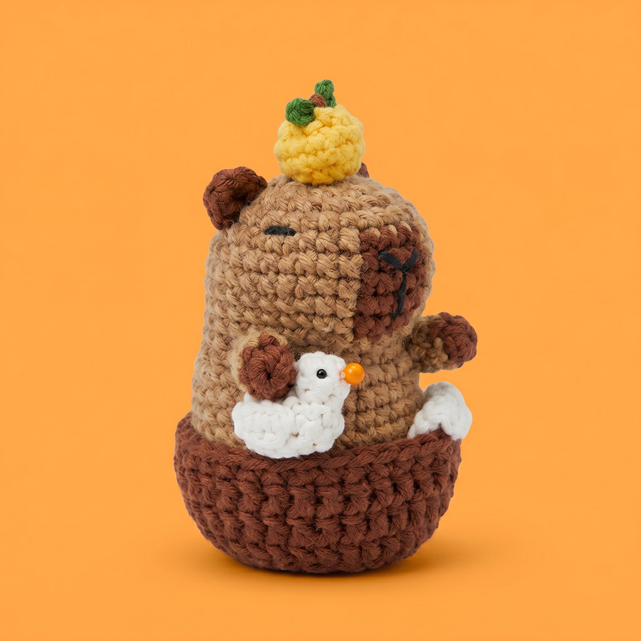 Bubbles the Capybara Crochet Kit