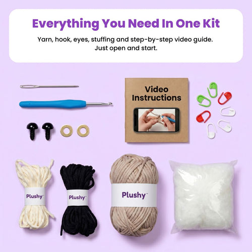 Bubbles the Capybara Crochet Kit