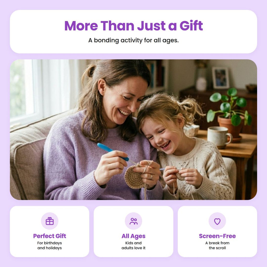 Scoops the Ice Cream Crochet Kit